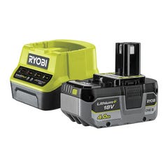 Pack énergie batterie 4ah + chargeur 18V - RYOBI - RC18120-140X 0