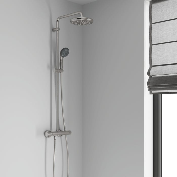 Colonne de douche avec mitigeur thermostatique VITALIO START SYSTEM 210 - 27960001 GROHE 3