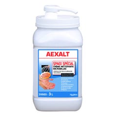 Crème mains nettoyante action microbrossante avec pompe 3 L Spaex spécial - AEXALT 0