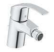 Mitigeur monocommande bidet Taille S chromé Eurosmart - 32928002 GROHE