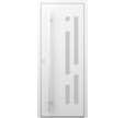 Porte d'entrée aluminium Malaga PREMIUM blanc 215x90 Gauche