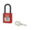 CADENAS CONSIGNATION 40 ROUGE ANSE NYLON HT 38 1 clé