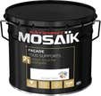 Peinture extérieure façade D2 tous supports 2 en 1 mat blanc 10 L - MOSAÏK