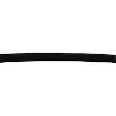 Sandow polyester noir Long.1 m Diam.6 mm 1