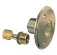 Applique traverse cloison retigl Diam.16 mm Br