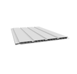 Sous Face 4 Frises 4000x250x10mm Blanc FREEFOAM