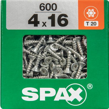 VIS AGGLO SPAX TF TX 4X16 WIROX X600 2