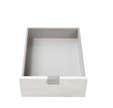 Lot de 2 pleins tiroirs 1/2 hauteur song chêne alaska de Larg.36,4 cm pour colonne de Larg.40 cm