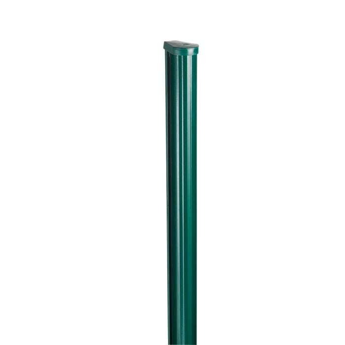 Poteau à encoches vert Long.1,7 m 0