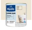 Peinture intérieure multi-supports acrylique satin blanc cassé 0,5 L Cuisine & bain - RIPOLIN