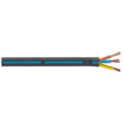 Cable électrique R2V 3G 6 mm² 50 m - NEXANS FRANCE  0