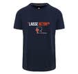 Tee-shirt de travail marine "Laisse béton" T.XXXL - PARADE