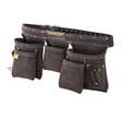 Porte-outils cuir dble ceinture stanley