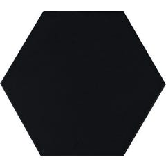 Carrelage sol intérieur effet marbre 19,8x22x8 cm - FLAT BLACK