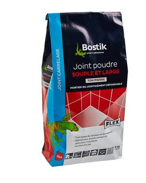 joint souple et large ton pierre 5 kg bostik bricoman