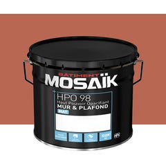 Peinture intérieure mat marron landes teintée en machine 10L HPO - MOSAIK 1