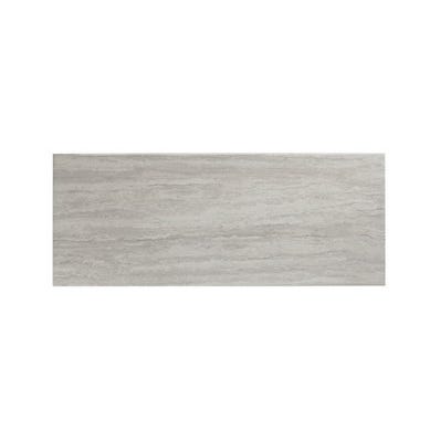 Faïence anthracite effet marbre l.20 x L.50 cm Travertino
