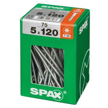 VIS AGGLO SPAX TF TX 5X120 WIROX X75 1