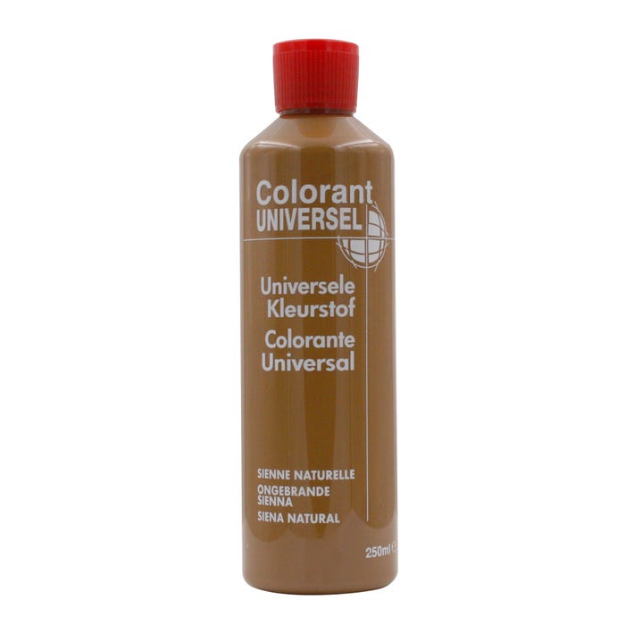 Colorant universel pour peinture aqueuse ou solvantée sienne naturel 250 ml - RICHARD COLORANT 0