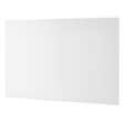 Panneau composite Blanc (L x l x Ép.) 120 x 80 x 0,3 cm