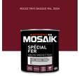 Peinture fer glycéro anti-rouille brillant rouge basque RAL3004 0,5 L - MOSAÏK