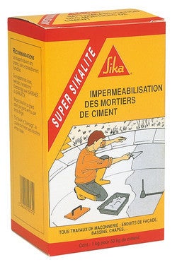 Hydrofuge Pour Beton Et Mortier 1 Kg Super Sikalite Sika Bricoman