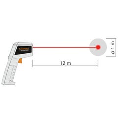 Thermomètre infrarouge ThermoSpot One LASERLINER 8
