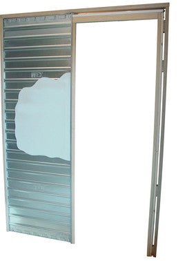 chassis a galandage pour porte coulissante l73cm bricoman