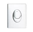 PLAQUE DE COMMANDE GROHE CHROMEE