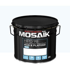Peinture intérieure mat blanc vercorin teintée en machine 10L HPO - MOSAIK 1