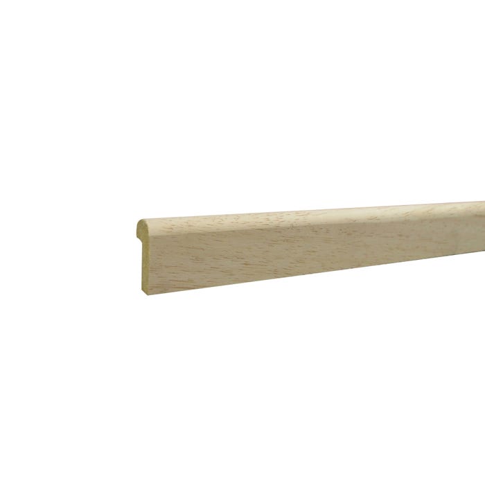 Pareclose simple droite en bois exotique 12 x 26 mm Long.2,4 m - SOTRINBOIS 0