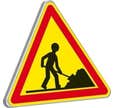 PANNEAU AK5 700 TRAVAILLEUR PIED