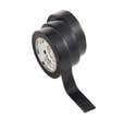 LOT DE 3 RUBANS ADHESIFS NOIR 15MMX10M
