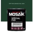 Peinture fer glycéro anti-rouille brillant vert basque RAL6005 2,5 L - MOSAÏK