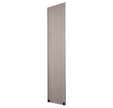 Porte de placard coulissante - 1 Vantail décor Chêne Cendré 10x600x2500mm