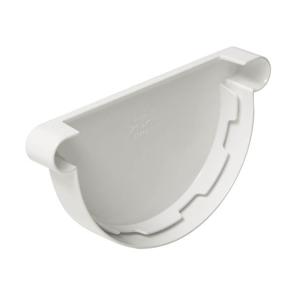 NICOLL Fond symétrique gouttière à coller 25 blanc