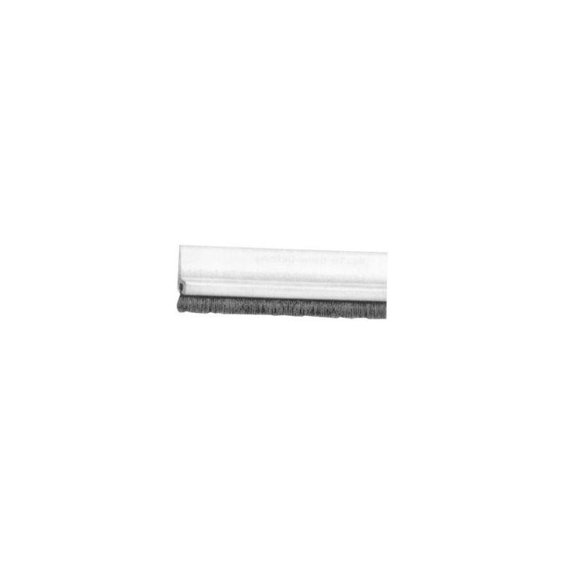 Tesa joint Isolation bas de porte - Calfeutrer Bas de porte sol lisse blanc 1m x 37mm x 12mm (Par 5) 2