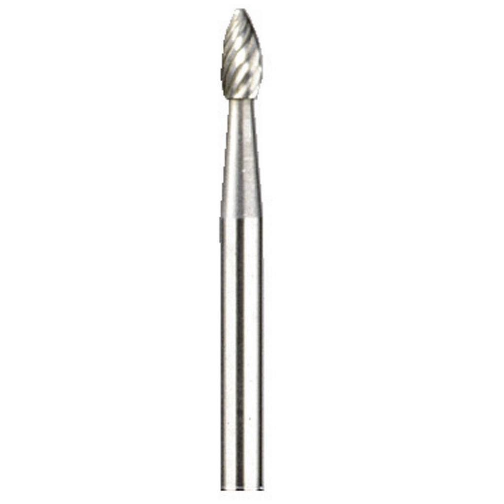Fraise au carbure de tungstene diam. 3,2mm à bout ovoïde 9911 Dremel