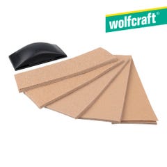 Wolfcraft - Lot De Ponçage À Main Avec 50 Patins Abrasifs - 2898000 7