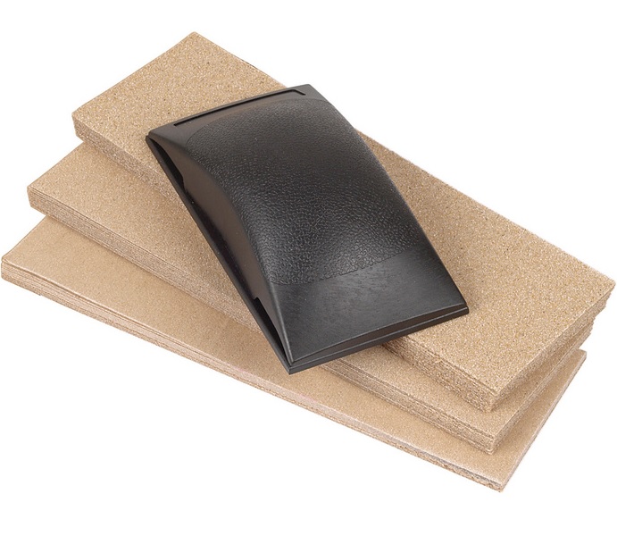 Wolfcraft - Lot De Ponçage À Main Avec 50 Patins Abrasifs - 2898000