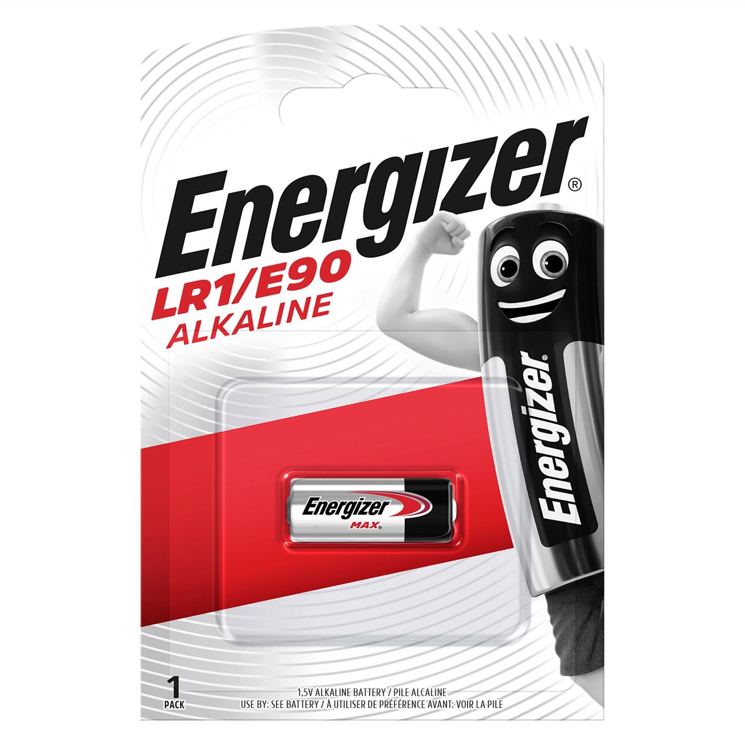ENERGIZER Blister de 1 Pile Alcaline LR1/E90 MN9100 Maxi
