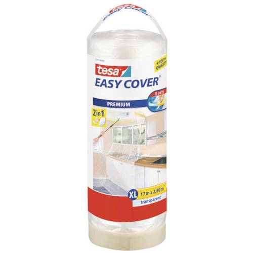 Film de masquage tesa Easy Cover® tesa 57117-00000-03 transparent (L x l) 17 m x 2.6 m caoutchouc 1 pc(s)