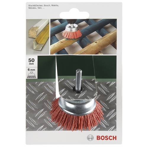 Brosse boisseau pour perceuses - fils nylon au corindon K80 Bosch 2609256525 0