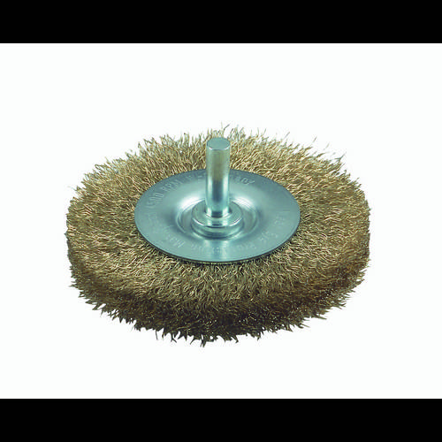 Brosse boisseau pour perceuses - fils ondulés, laitonnés, 75 mm Bosch 2609256529