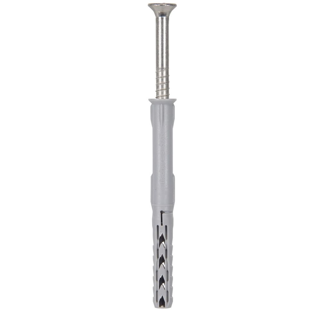 Chevilles rallongée SXR avec vis tête fraisée 10X80 boîte de 50 - FISCHER - 46330