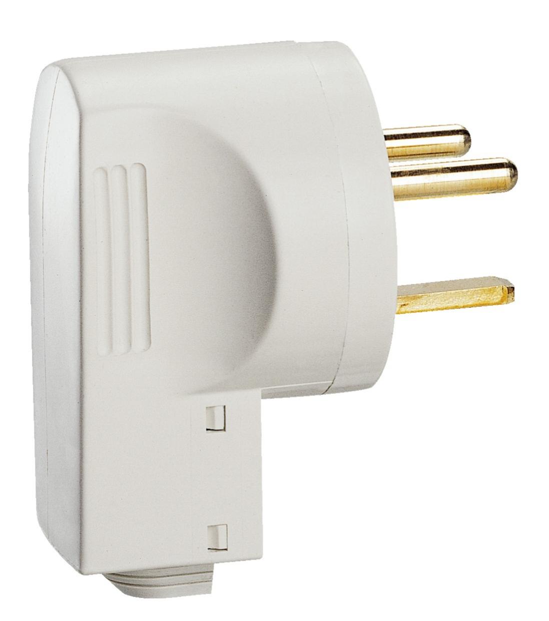 Fiche mâle 230v 2P+T 32A BAKEL - LEGRAND - 055802