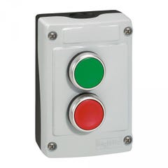 Legrand 024230 - Osmoz - Boîte 2 Boutons À Impulsion - Vert/rouge