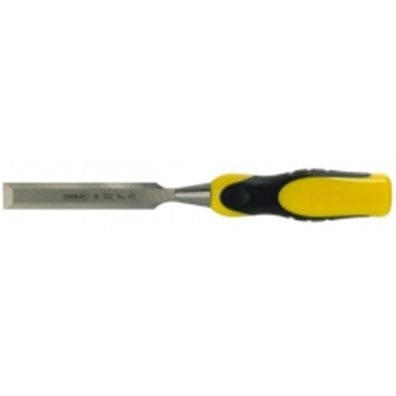Ciseau à bois manche bi-matière 28 x 150 mm longueur totale 340 mm - STANLEY - 0-16-889