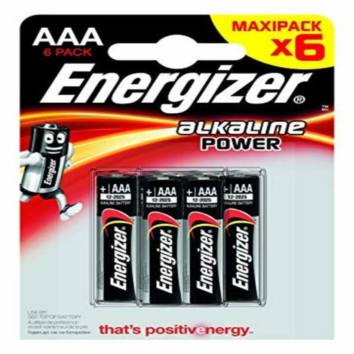 Batteries Energizer E300132500 LR03 AAA (6 uds) 0