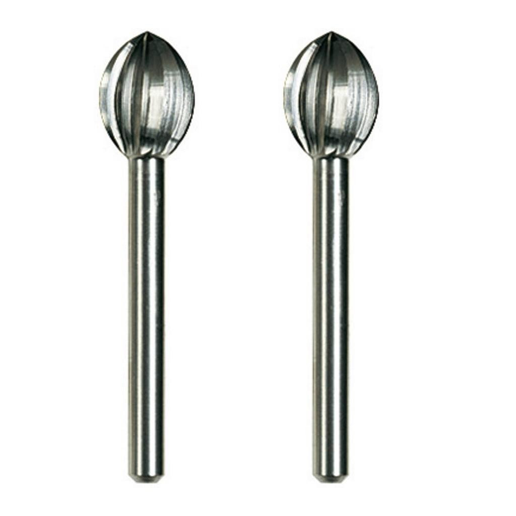 Lot de 2 fraise haute vitesse en acier rapide 144 Dremel